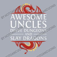 Womens Awesome Uncles Delve Dungeons And Slay Dragons Rpg Gaming V-nec Tank Dress | Artistshot