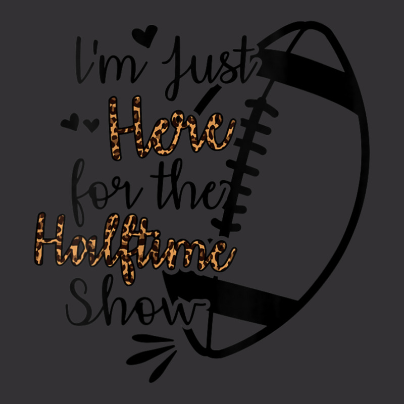 Womens I'm Just Here For The Halftime Show V-neck Vintage Short | Artistshot