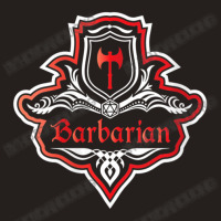 Womens Barbarian Class Emblem Dungeons And Rpg Dragons V-neck Tank Top | Artistshot