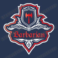 Womens Barbarian Class Emblem Dungeons And Rpg Dragons V-neck Men Denim Jacket | Artistshot