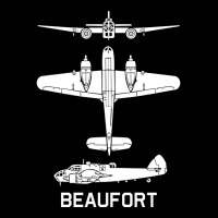 Bristol Beaufort British Ww2 Torpedo Bomber Plane Cutout Silhouettes G Zipper Hoodie | Artistshot