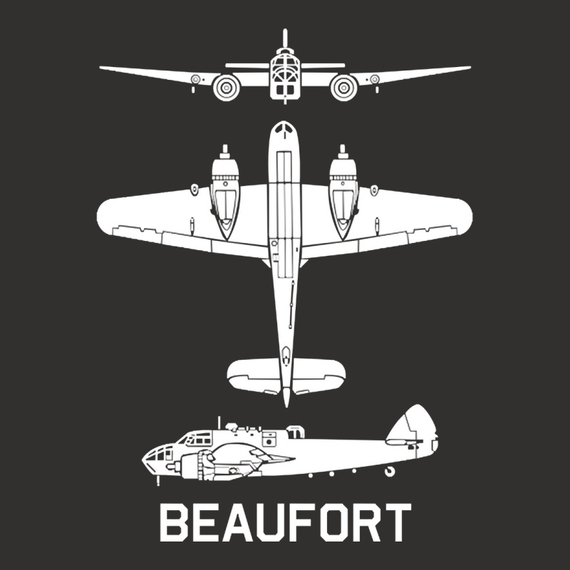 Bristol Beaufort British Ww2 Torpedo Bomber Plane Cutout Silhouettes G Champion Hoodie by Kanmosrin52 | Artistshot