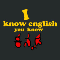 I Know English You Know Kannada Women's Triblend Scoop T-shirt | Artistshot