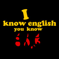 I Know English You Know Kannada Cropped Hoodie | Artistshot