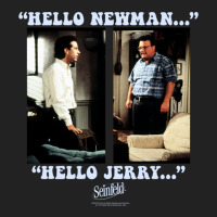 Seinfeld Newman And Jerry Long Sleeve T Shirt Backpack | Artistshot