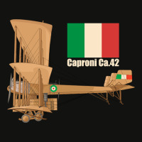 Caproni Ca4 Ca42 Ww1 Italian Heavy Bomber Triplane Plane Diagram Gifts Scorecard Crop Tee | Artistshot