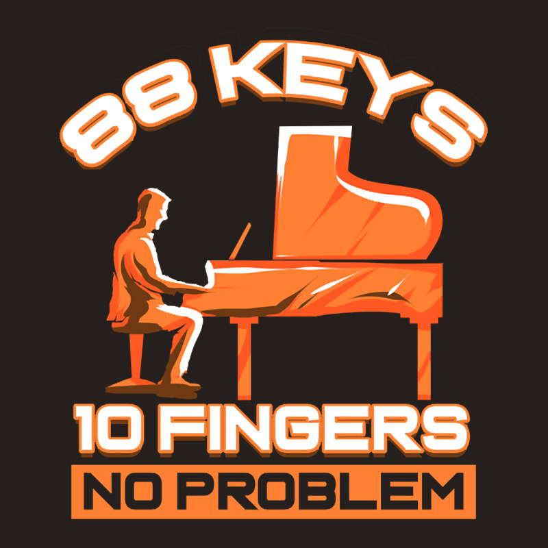 Piano 88 Keys 10 Fingers Keyboard Pianist Tank Top | Artistshot