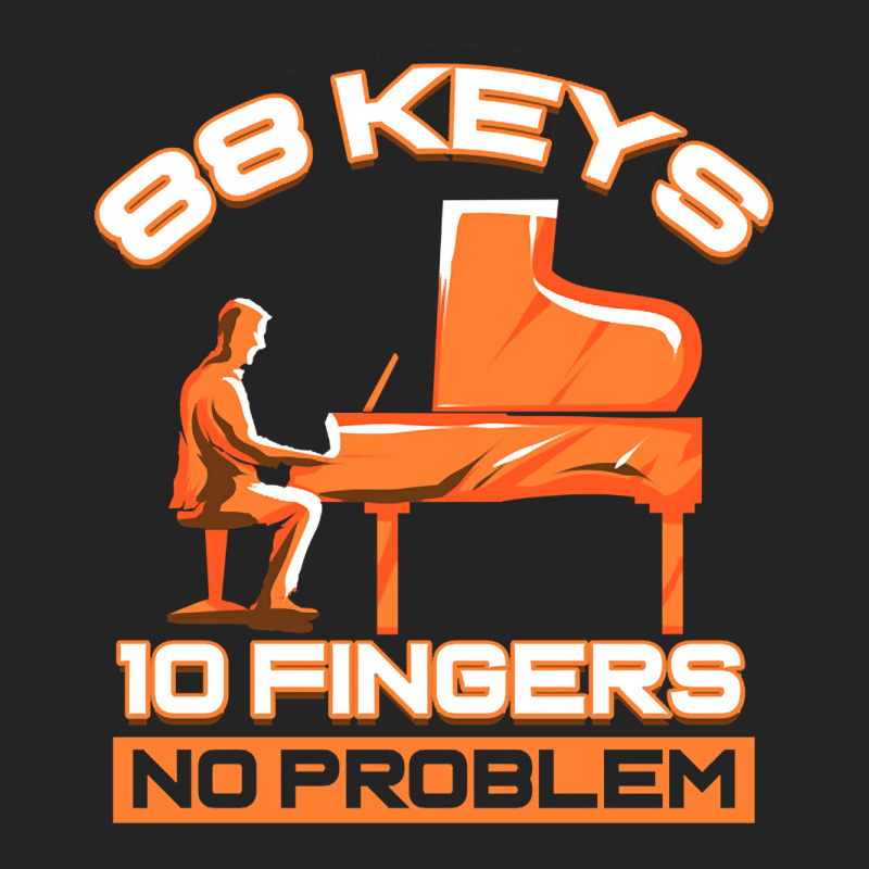 Piano 88 Keys 10 Fingers Keyboard Pianist 3/4 Sleeve Shirt | Artistshot