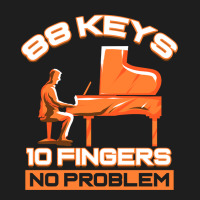 Piano 88 Keys 10 Fingers Keyboard Pianist Classic T-shirt | Artistshot