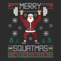 Merry Squatmas Ugly Christmas Sweater Squat Gym Santa Claus Raglan Bas Exclusive T-shirt | Artistshot