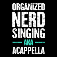 Organized Nerd Singing – aka Acappella Cropped Hoodie | Artistshot