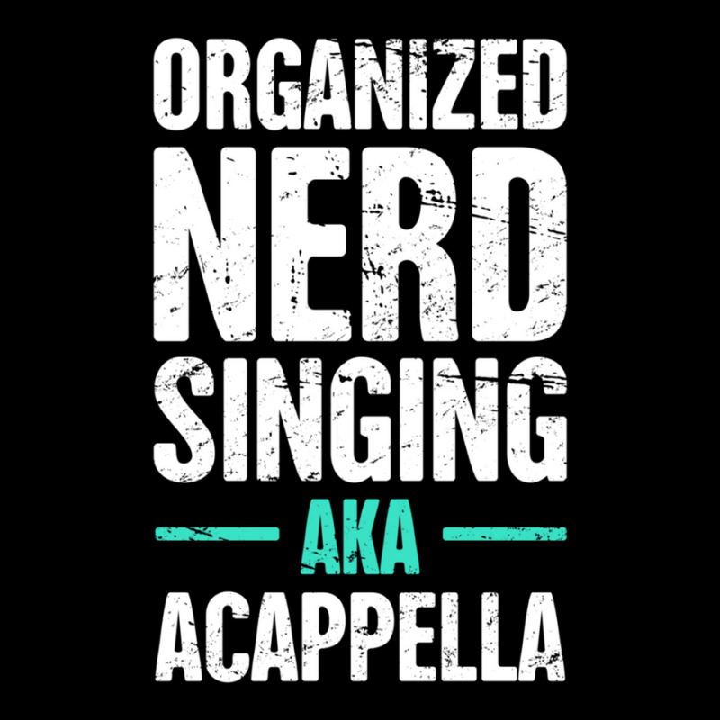 Organized Nerd Singing – aka Acappella Cropped Hoodie by JeanetteNeubauer | Artistshot