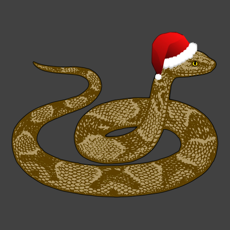 Merry Hissmas Christmas Santa Hat Copperhead Snake Long Sleeve T Shirt Vintage T-shirt | Artistshot