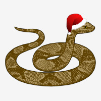 Merry Hissmas Christmas Santa Hat Copperhead Snake Long Sleeve T Shirt Baby Bibs | Artistshot