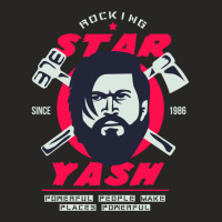 Kgf Yash Rocking Star Design Ladies Fitted T-shirt | Artistshot