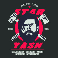 Kgf Yash Rocking Star Design Women's Triblend Scoop T-shirt | Artistshot