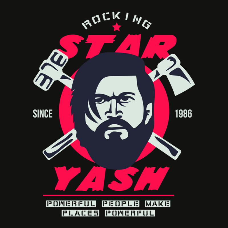 Kgf Yash Rocking Star Design Scorecard Crop Tee by RILEYALLEN | Artistshot