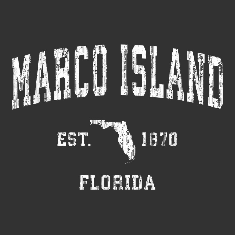 Marco Island Florida Fl Vintage Athletic Sports Design T Shirt Baby Bodysuit by cm-arts | Artistshot