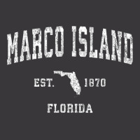 Marco Island Florida Fl Vintage Athletic Sports Design T Shirt Ladies Curvy T-shirt | Artistshot