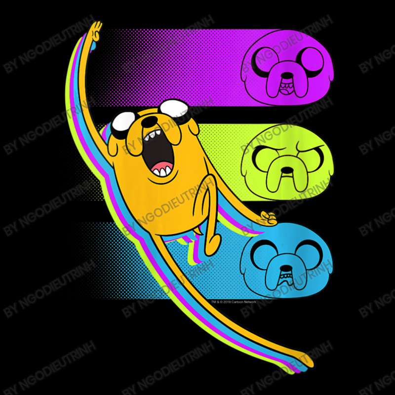 Womens Cn Adventure Time Jake Neon Faces Baby Tee by ngodieutrinh | Artistshot