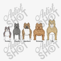 American Bully, Stickers And Magnets Ladies Fitted T-shirt | Artistshot