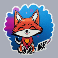 Chibi Fox Cute Chibi Anime Sticker Tank Dress | Artistshot