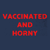 Vaccinated And Horny Tee Shirt For Vaccinated People And Horny Too Cla Men Denim Jacket | Artistshot