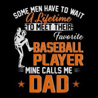 My Favorite Baseball Player Calls Me Dad Father's Day Women's V-neck T-shirt | Artistshot