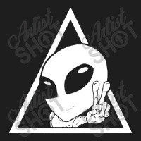 Space Alien In Pyramid Classic T-shirt | Artistshot