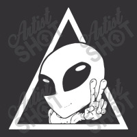 Space Alien In Pyramid Vintage Hoodie | Artistshot