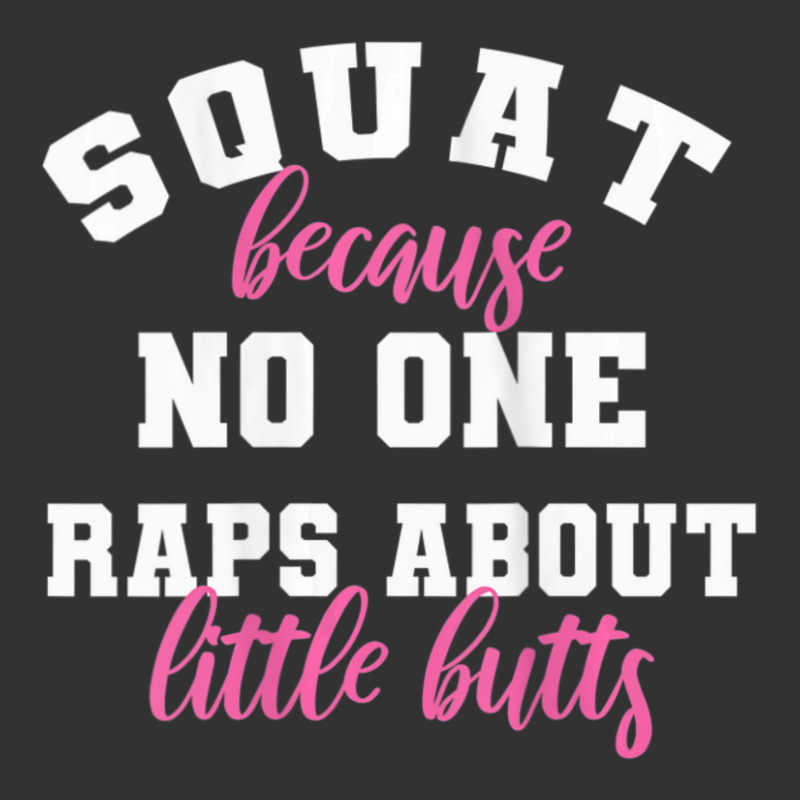 Womens Gym Fitness Squat No One Raps About Little Butts Baby Bodysuit by cm-arts | Artistshot