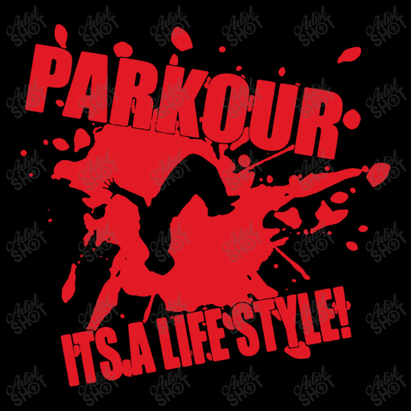 Parkour Women's V-Neck T-Shirt by Adrian Spencer | Artistshot