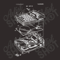 Electronic Calculator Patent Blueprint Racerback Tank | Artistshot