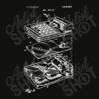 Electronic Calculator Patent Blueprint Scorecard Crop Tee | Artistshot