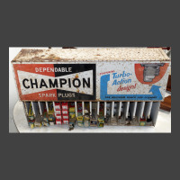 Champion Spark Plugs Display  Long Vintage T-shirt | Artistshot