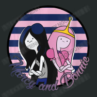 Womens Cn Adventure Time Marcy And Bonnie Striped Portrait Women's Triblend Scoop T-shirt | Artistshot