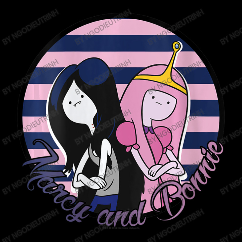 Womens Cn Adventure Time Marcy And Bonnie Striped Portrait Maternity Scoop Neck T-shirt by ngodieutrinh | Artistshot