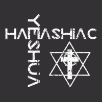 Yeshua Hamashiach Word Cross Messianic Judaism Hebrew Jesus T Shirt Vintage Hoodie And Short Set | Artistshot