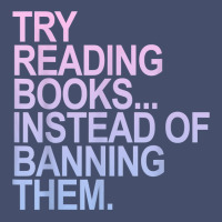 Try Reading Books Instead Of Banning Them   Pastels T Shirt Vintage Short | Artistshot