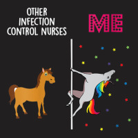 Womens Infection Control Nurse Unicorn Others You V Neck T Shirt T-shirt | Artistshot