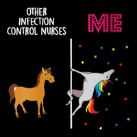 Womens Infection Control Nurse Unicorn Others You V Neck T Shirt Men's 3/4 Sleeve Pajama Set | Artistshot