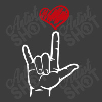 Asl I Love You Hand Heart American Sign Language Men's Polo Shirt | Artistshot