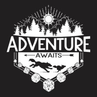 Adventure Awaits - White Version T-shirt | Artistshot