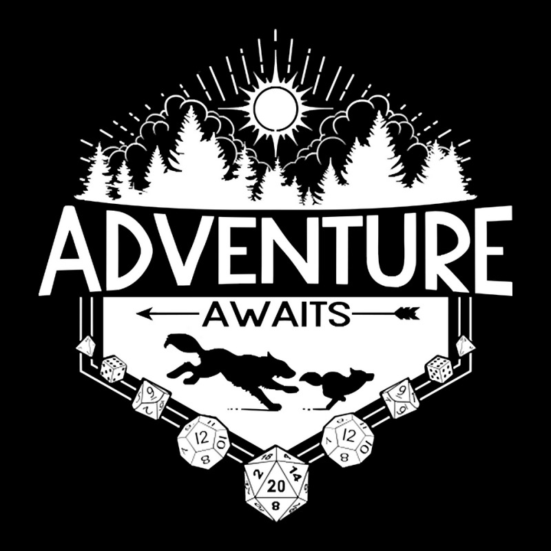 Adventure Awaits - White Version V-neck Tee | Artistshot