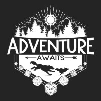 Adventure Awaits - White Version 3/4 Sleeve Shirt | Artistshot