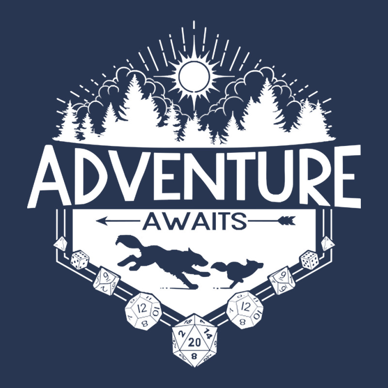 Adventure Awaits - White Version Men Denim Jacket | Artistshot