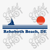 Rehoboth Beach, De   Sailboat Sunrise   Rehoboth Beach Delaware Ladies Fitted T-shirt | Artistshot