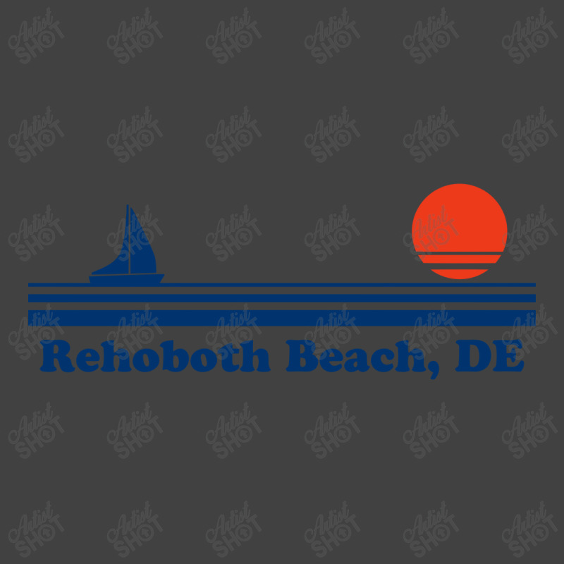 Rehoboth Beach, De   Sailboat Sunrise   Rehoboth Beach Delaware Vintage T-shirt | Artistshot