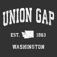 Womens Union Gap Washington Wa Vintage Athletic Sports Design V Neck T Baby Bodysuit | Artistshot