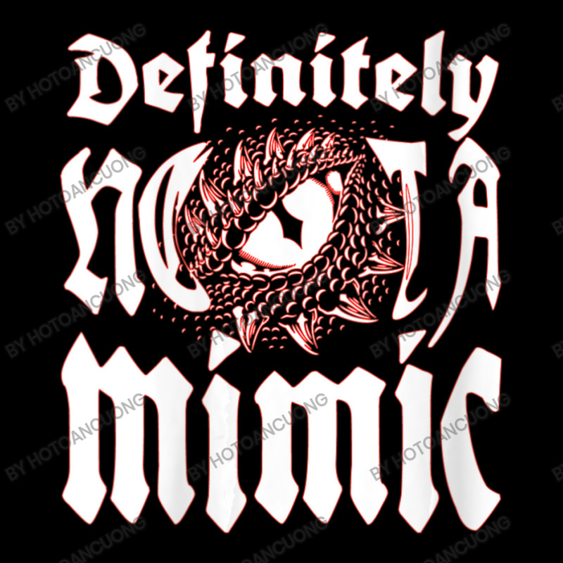 Womens Definitely Not A Mimic For Dungeons And Rpg Dragons V-neck Kids Cap | Artistshot